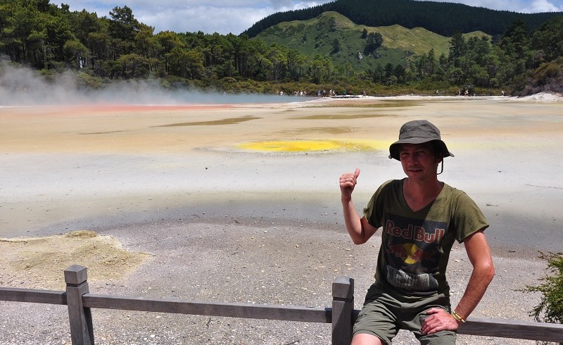 Bonne année de Rotorua !