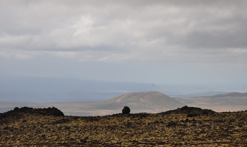 Roches volcaniques au parc national de Tongariro